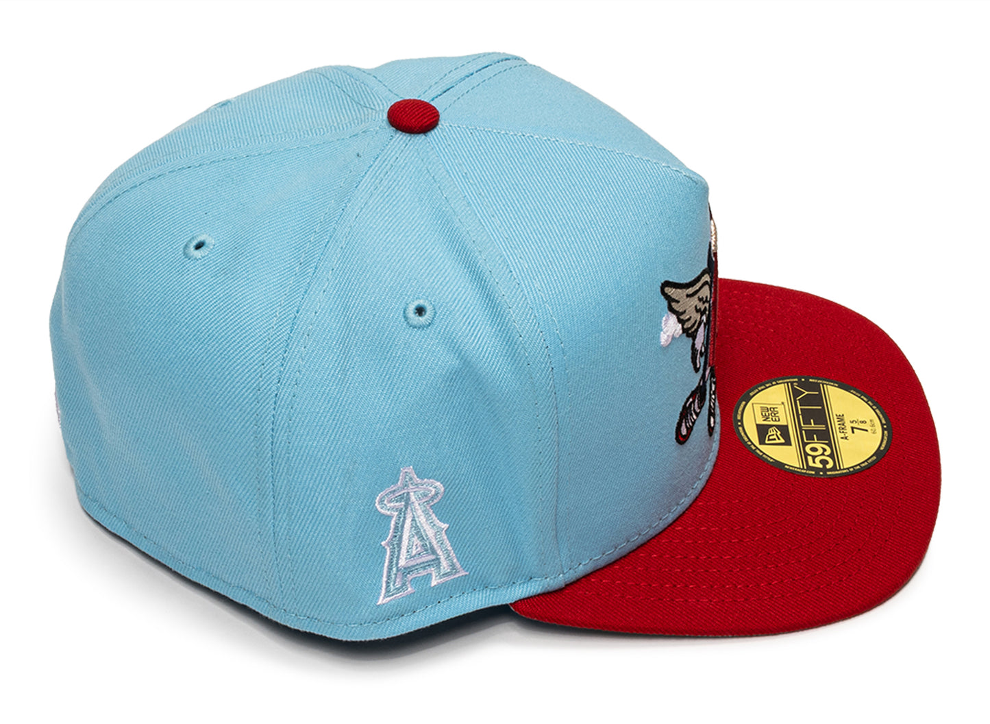 alfです◎ New Era 5950AF Cartoon 25822 Anaheim Angels Fitted Hat xld