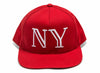 40 Oz Vans New York Snapback Hat in Red