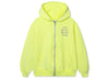 Anti Social Social Club Mind Game Glitter Hoodie in Neon Yellow