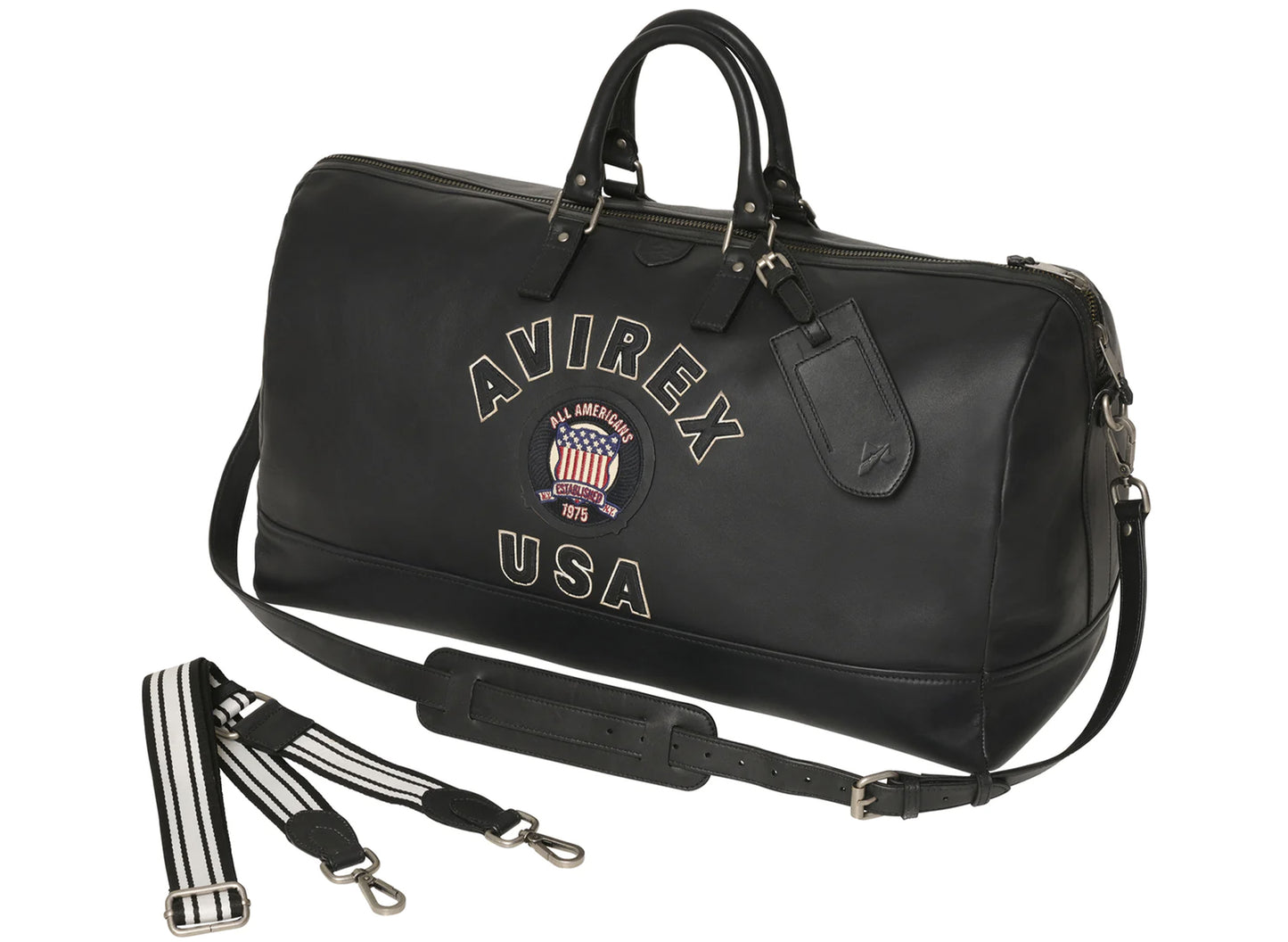 Avirex Icon Duffle Bag in Black xld