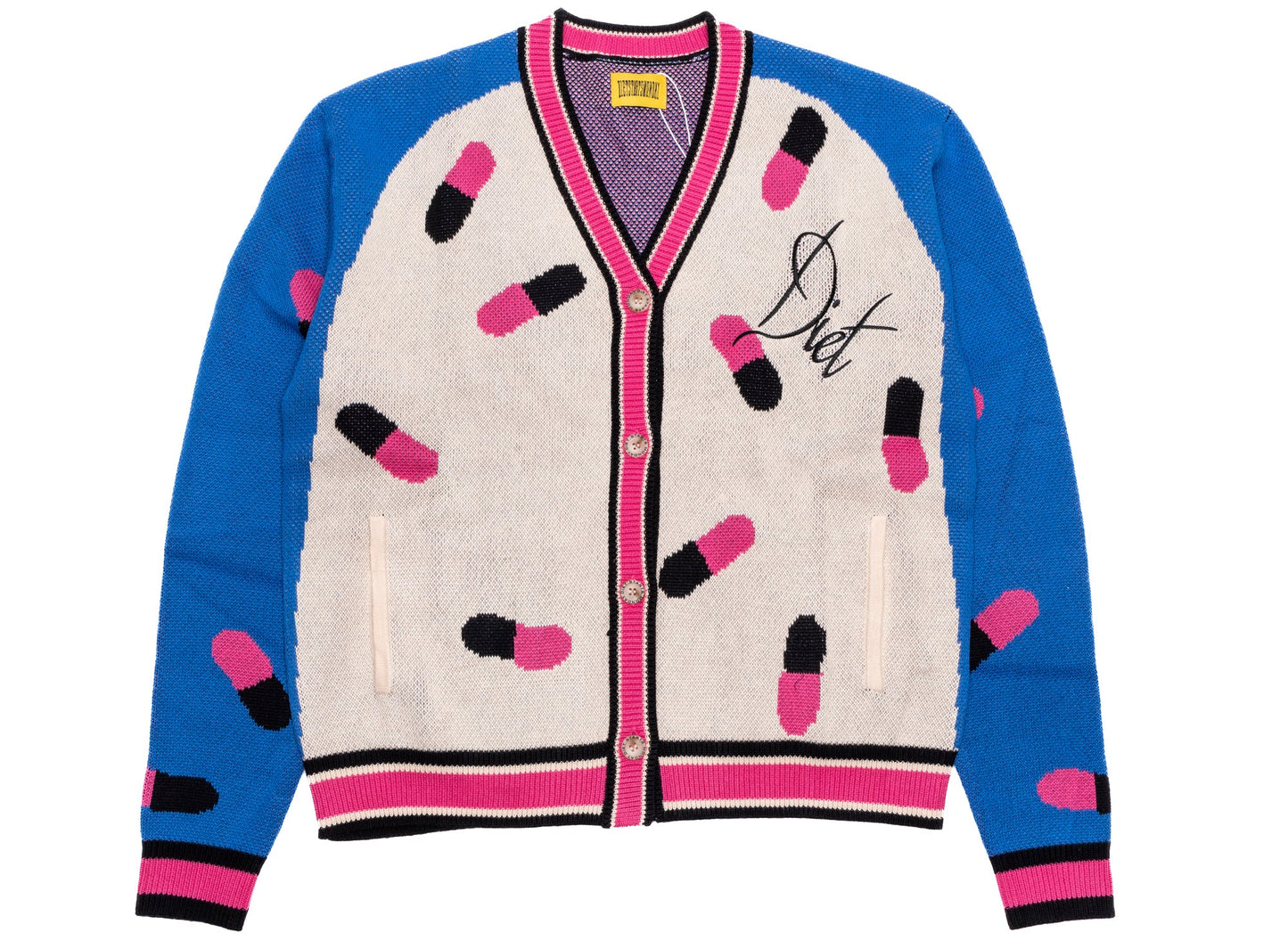 Diet Starts Monday Knitted Pill Cardigan