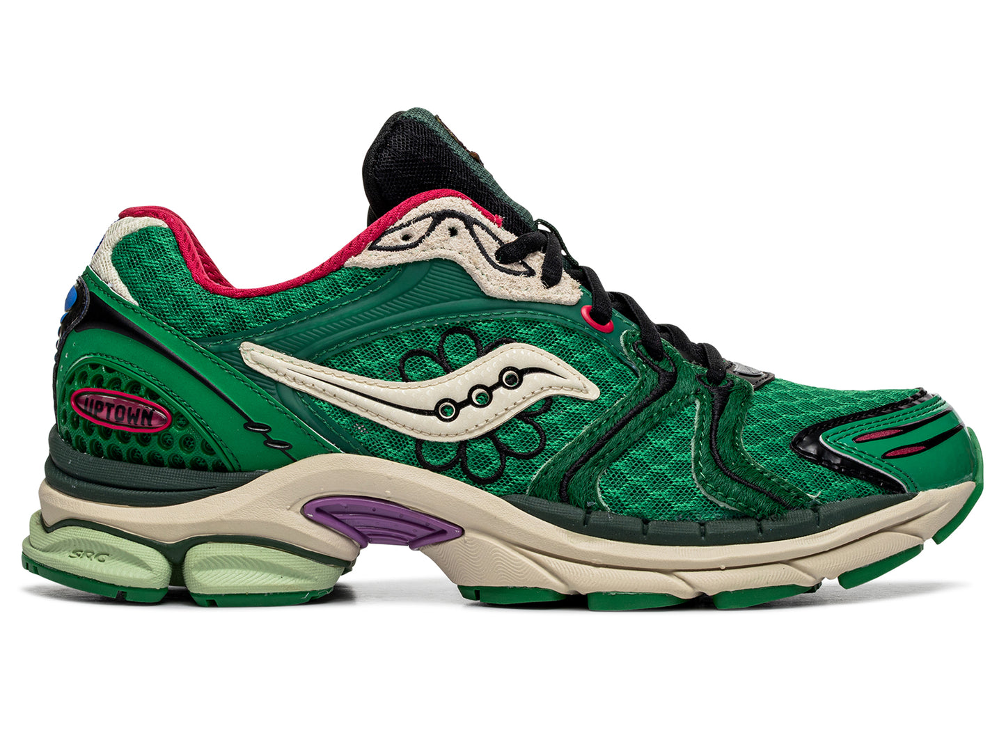 Saucony x Jae Tips Progrid Triumph 4 in Fern