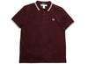 Comme des Garçons SHIRT x Fred Perry Strong Will Polo Shirt in Maroon