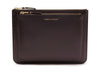 Comme des Garçon Outside Pocket Zip Pouch in Brown