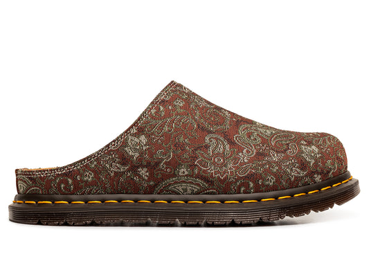 Dr. Martens San Mule in Russet Red & Multi Color