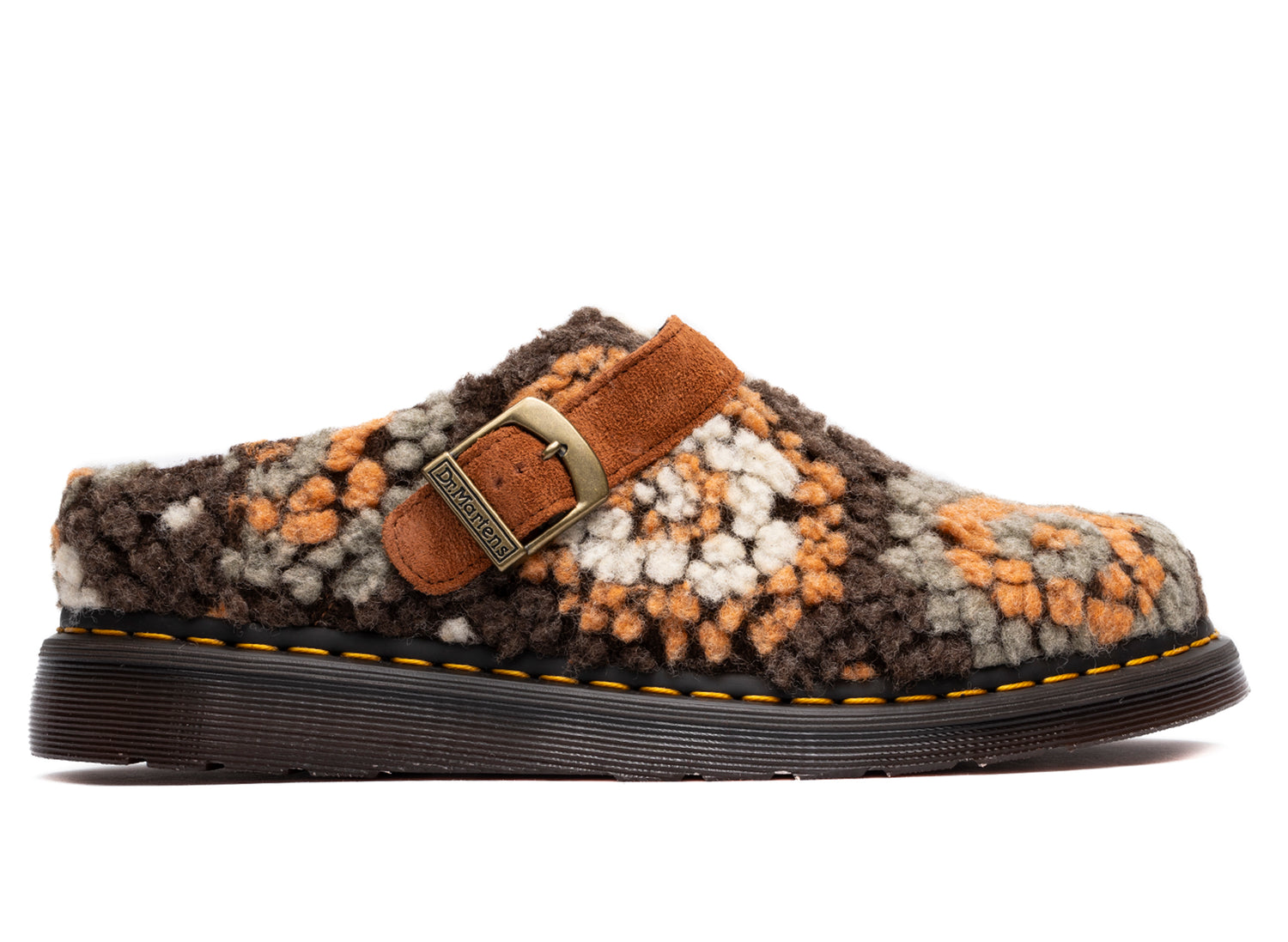 Dr. Martens Isham Crochet Wool Suede Mules in Tan – Oneness Boutique