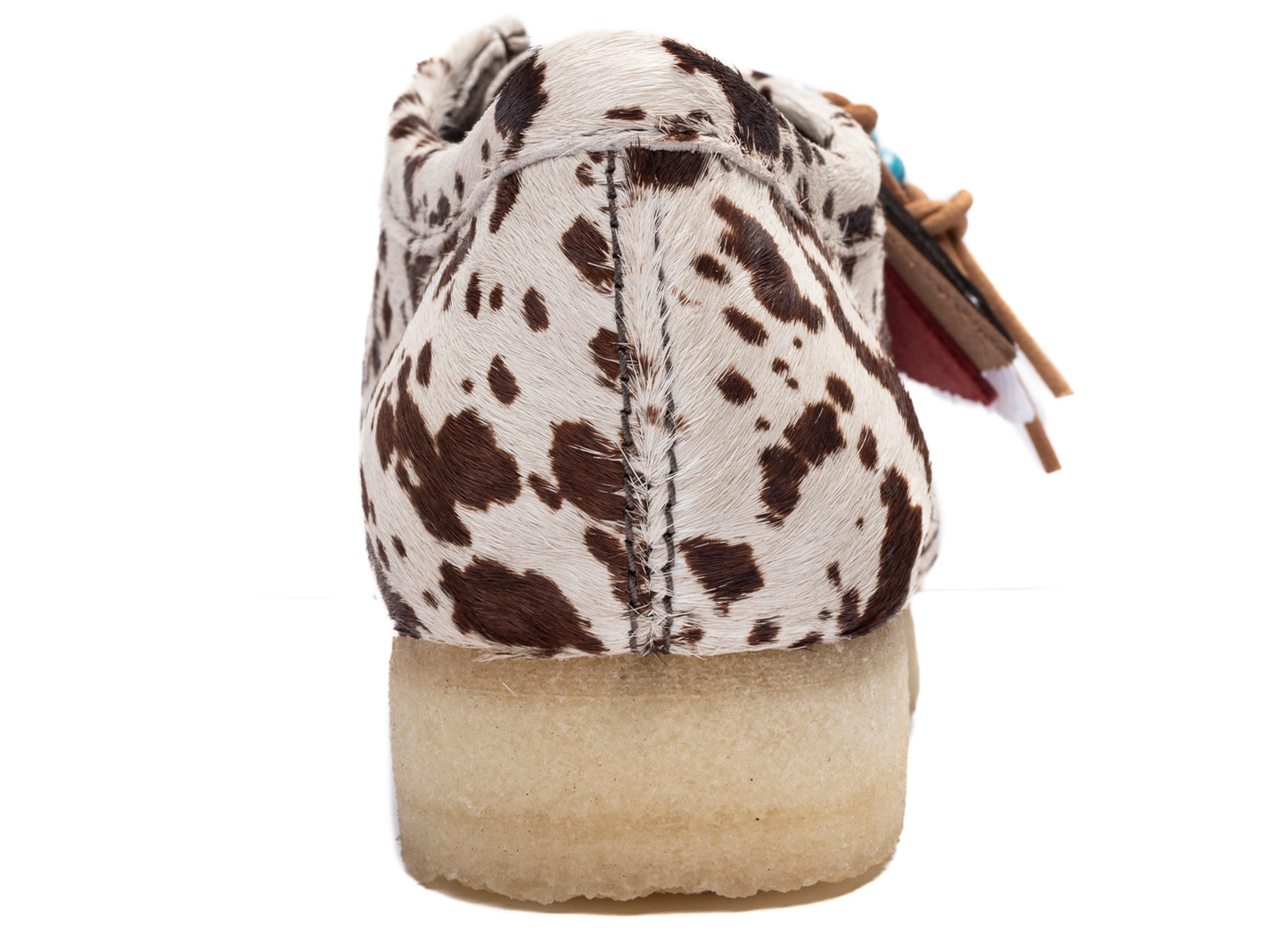 Clarks x Blanche Yu Wallabee in Brown Cow Print