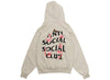 Anti Social Social Club Made in USA Kkotch Hoodie in Heather Grey