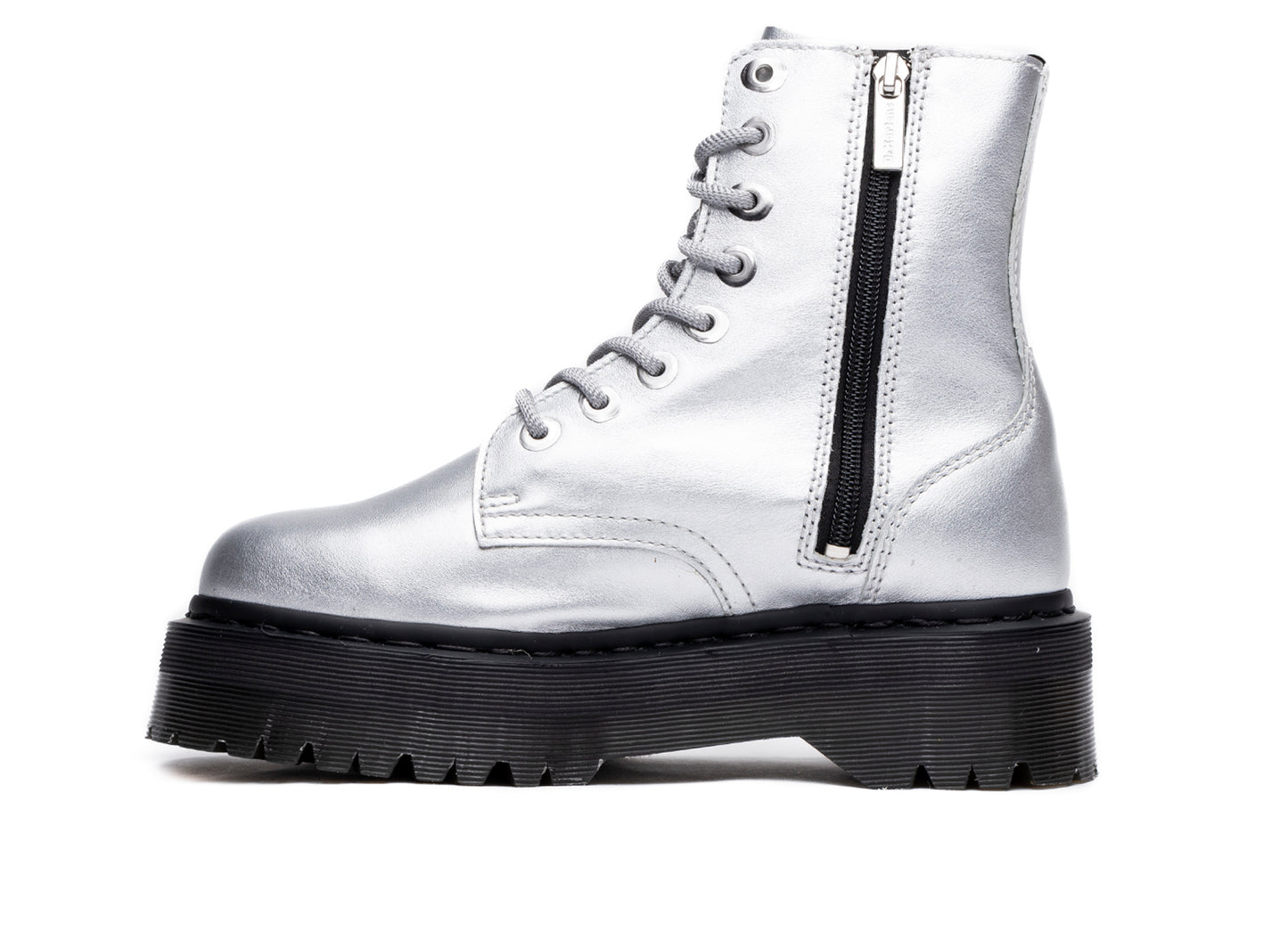 Dr. Martens Jadon Metallic Leather Platform Boots