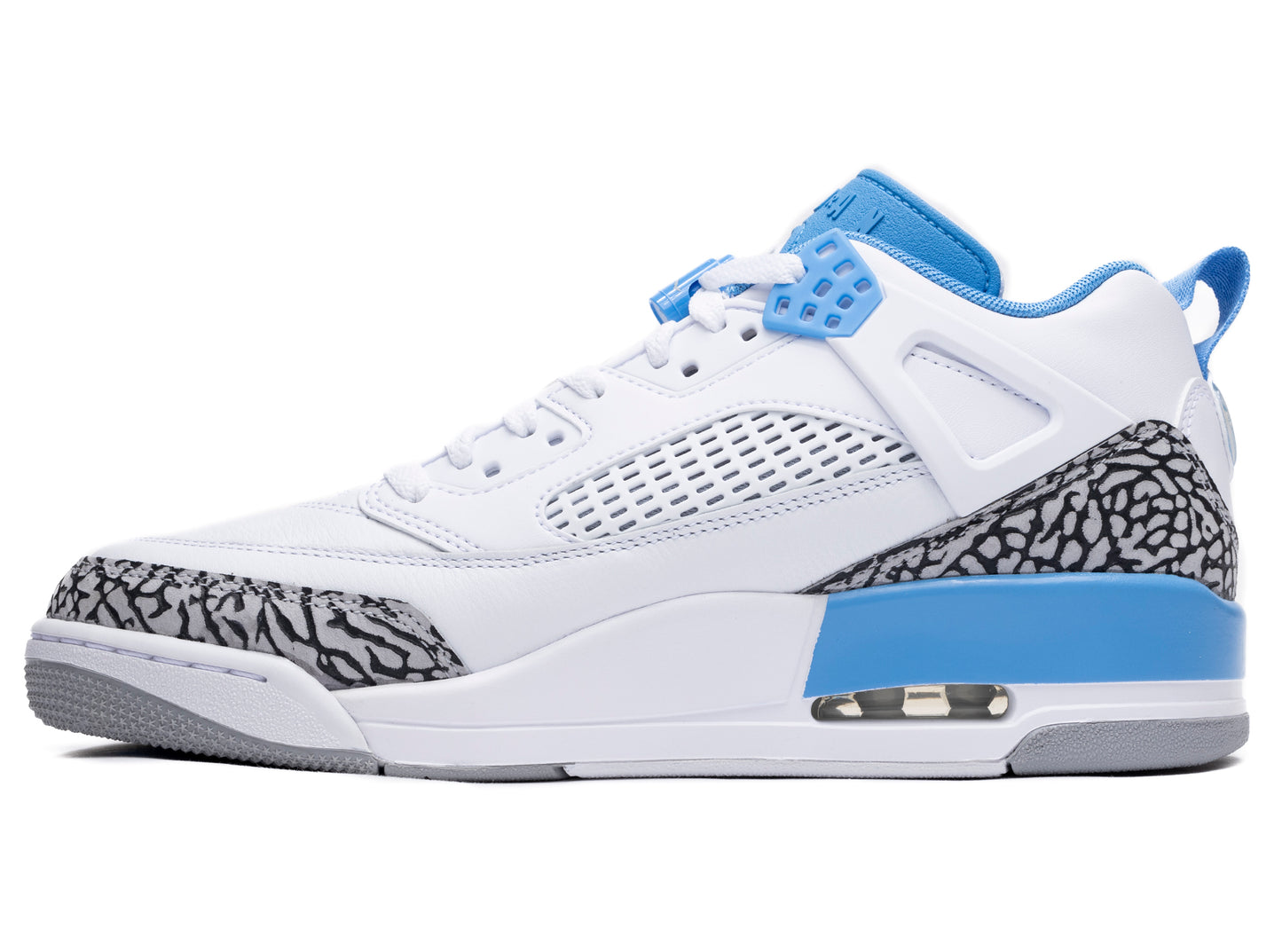 Jordan Spizike Low in White / University Blue