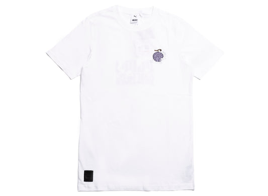 Puma x One Piece Graphic Tee in White