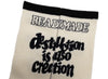 Readymade Destruction Socks in Ecru