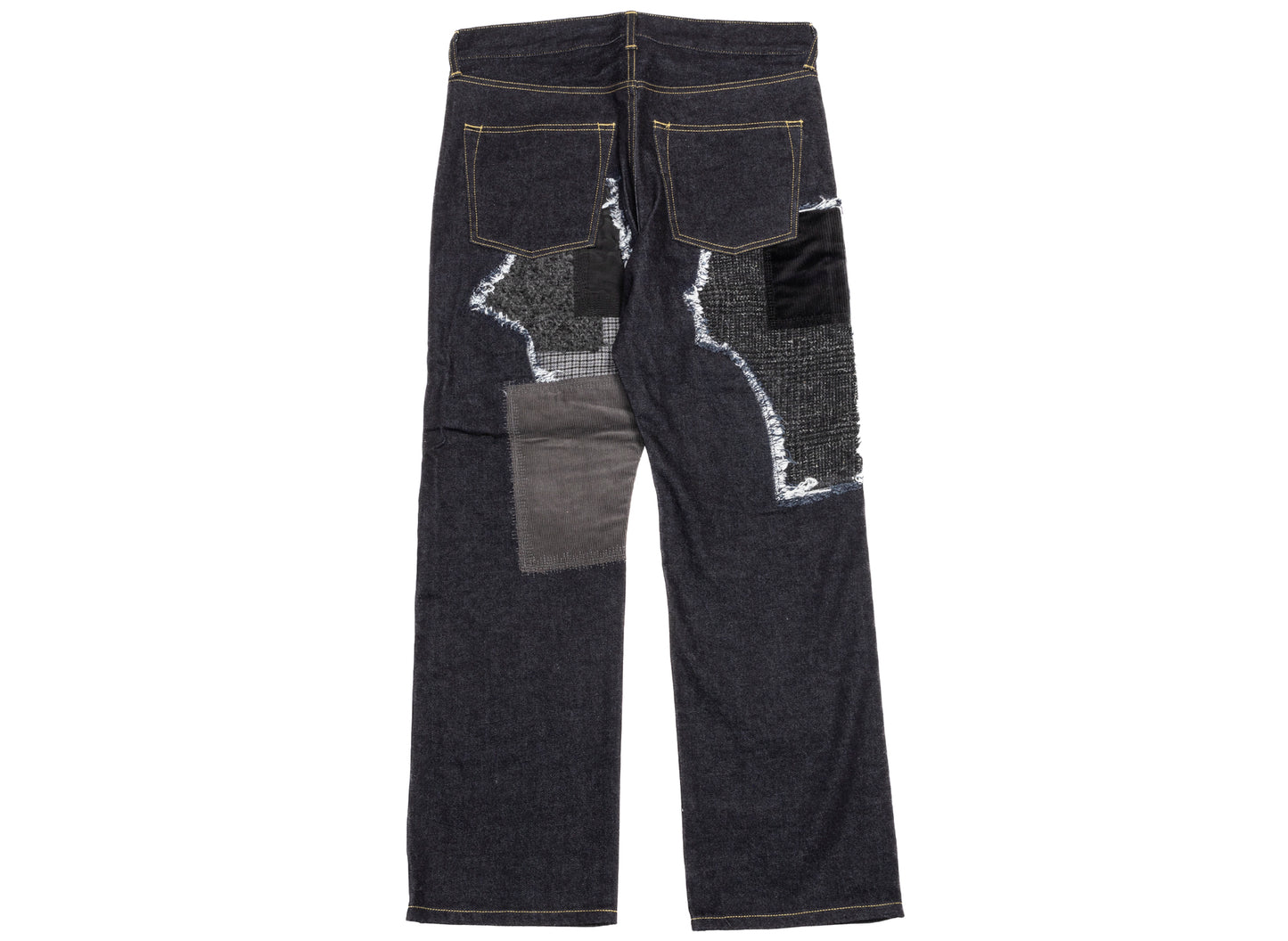 Junya Watanabe MAN Cotton Pants in Indigo Mix