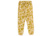 Women's A Bathing Ape Color Camo Sweatpants in Yellow