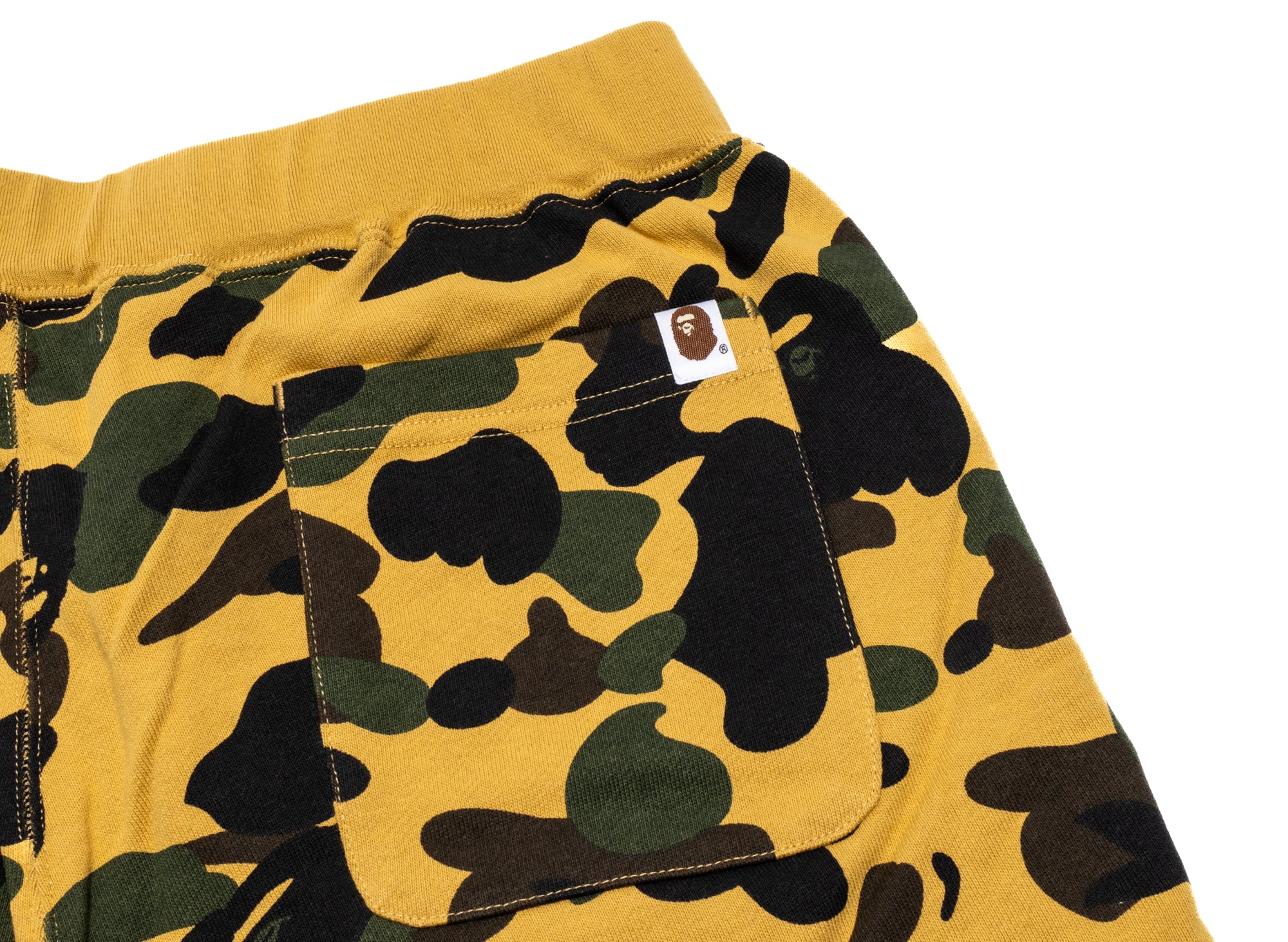 A Bathing Ape 1st Camo Sweatpants in Yellow – Oneness Boutique
