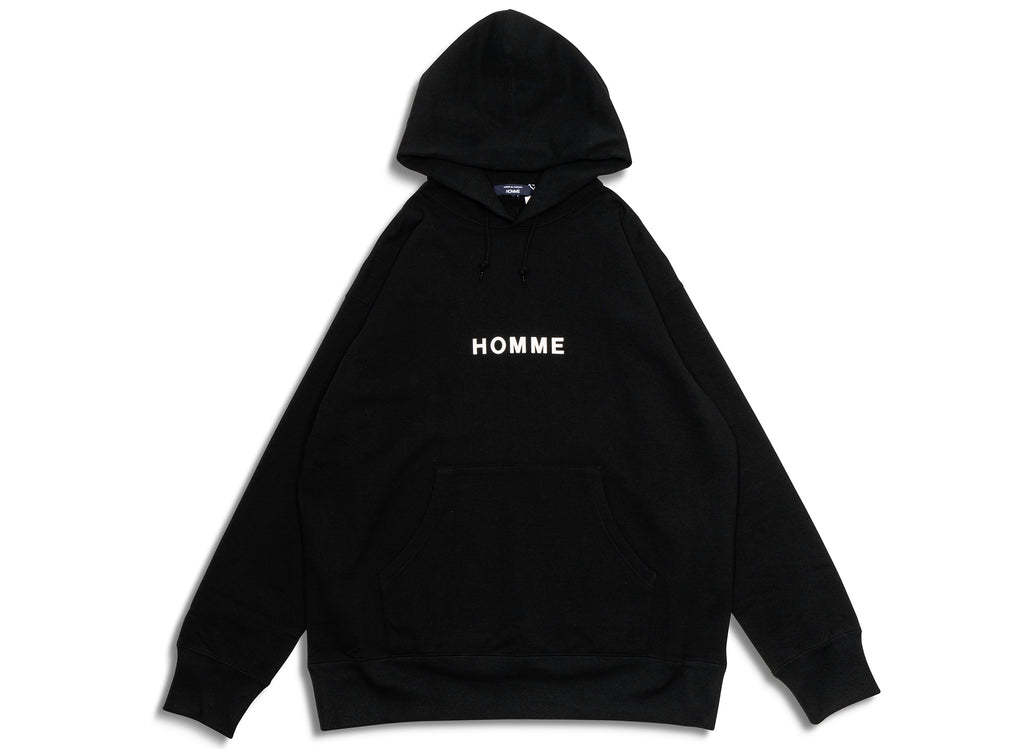 Comme des Garçons HOMME Logo Hoodie Black