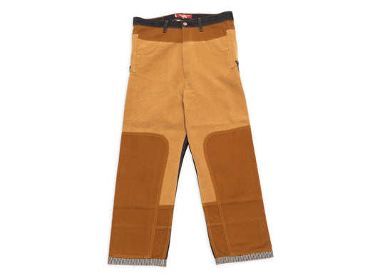Junya Watanabe Pants in Indigo x Camel