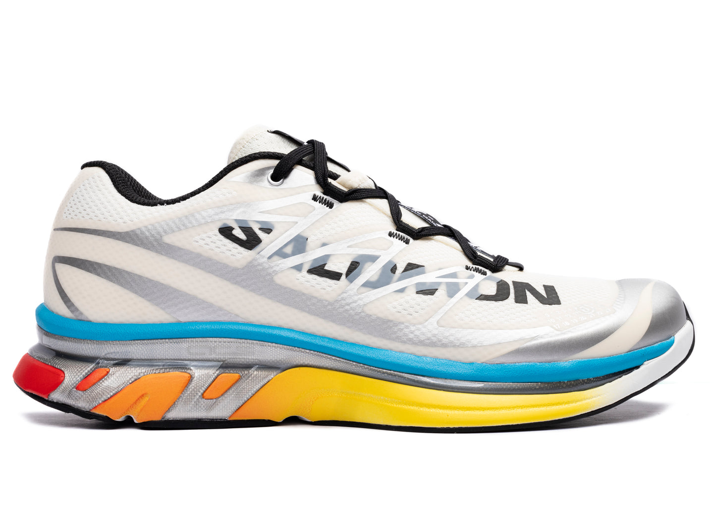 Salomon x MM6 Maison Margiela XT-MM6 in Vanilla / Silver / Lemon