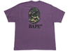 A Bathing Ape Camo Stone Ape Head Relaxed Fit Tee in Purple