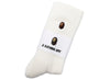A Bathing Ape Ape Head One Point Socks in White