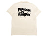 Comme des Garçons SHIRT x Fred Perry Energy is Freedom Polo Shirt in Cream