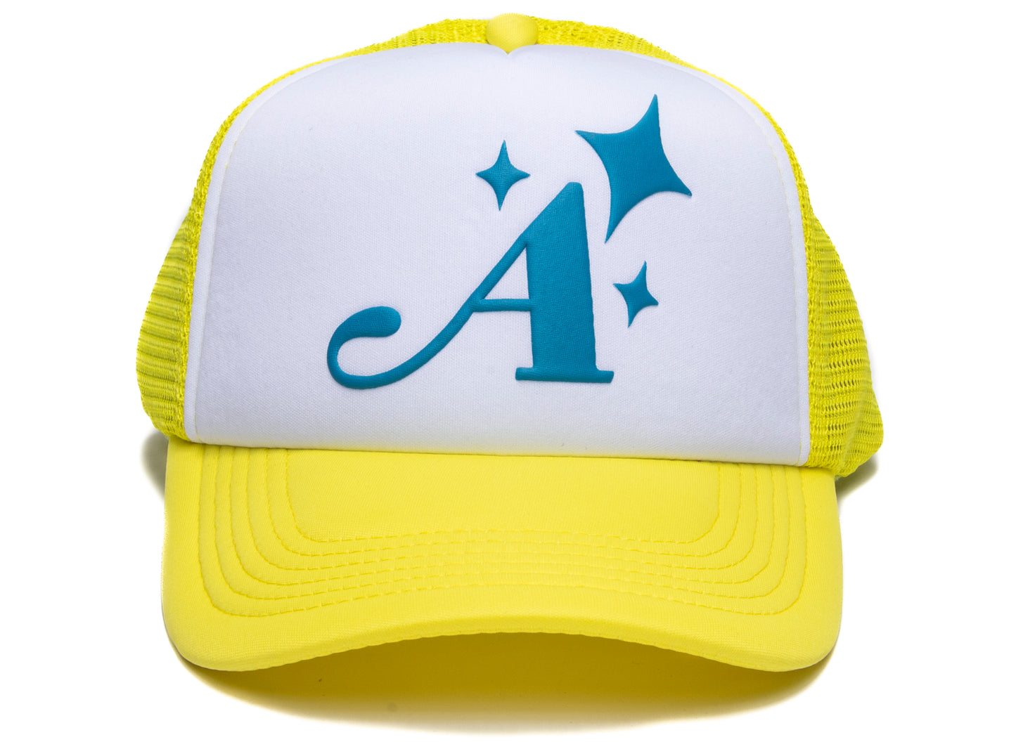 Awake NY A Trucker Hat in Gelb