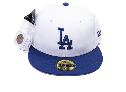 New Era Los Angeles Dodgers 59Fifty Fitted Hat in White