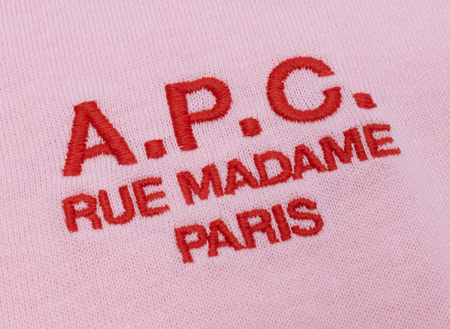 A.P.C. Raymond T-Shirt in Rose xld