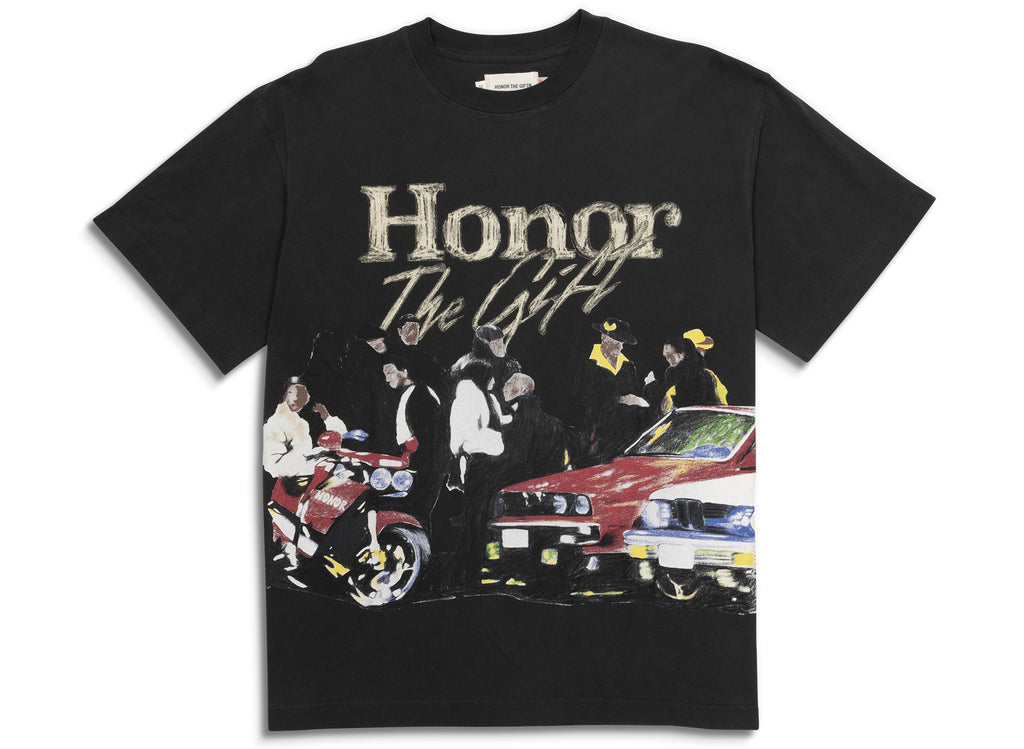 Honor the Gift Shift S/S Tee in Black