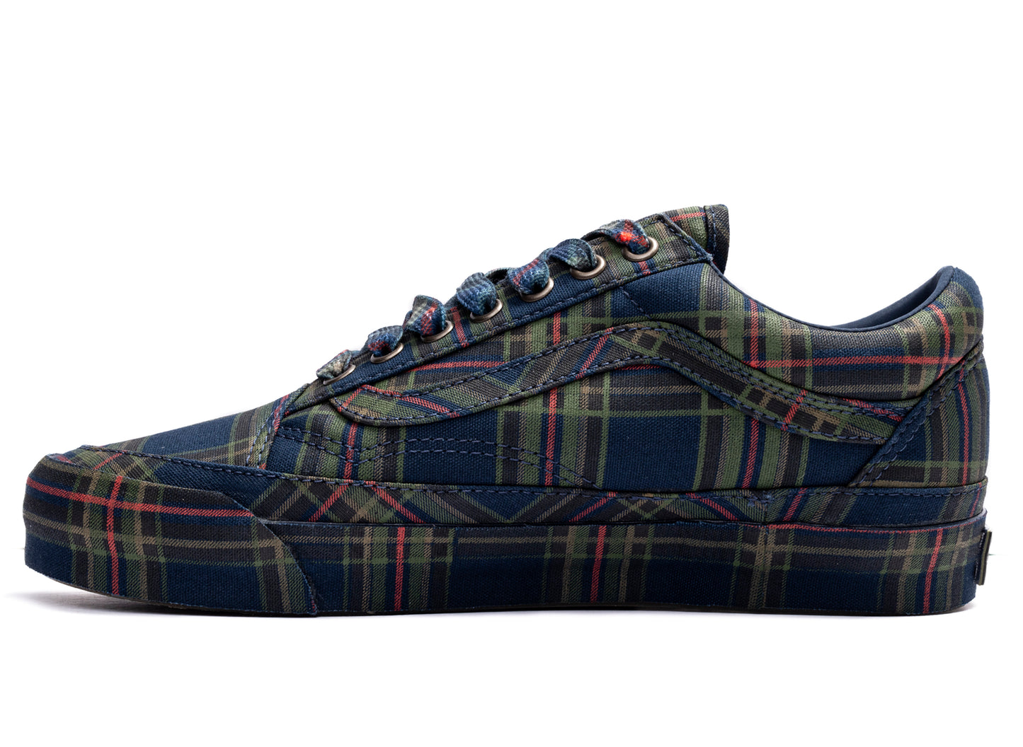 Vans LX Old Skool Plaid in Navy / Multi