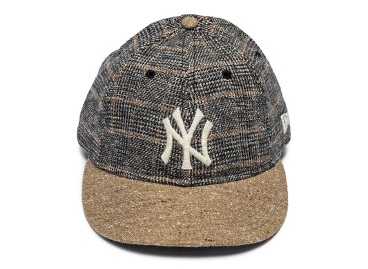 New Era Vintage Tweed New York Yankees Fitted Hat