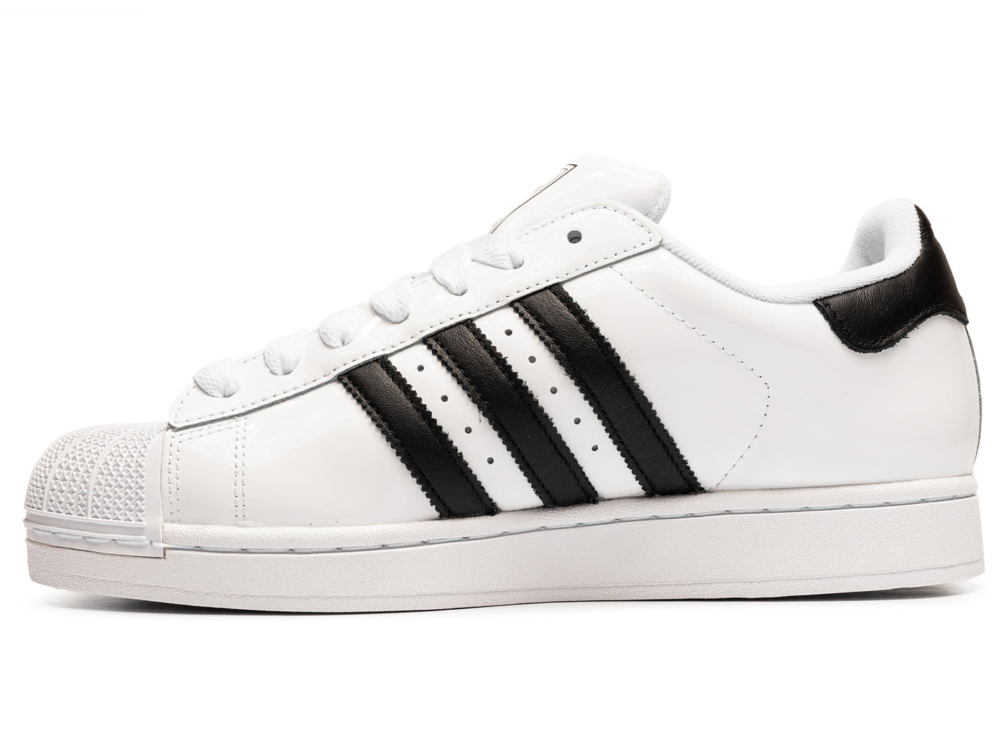 Adidas Superstar II  patent leather
