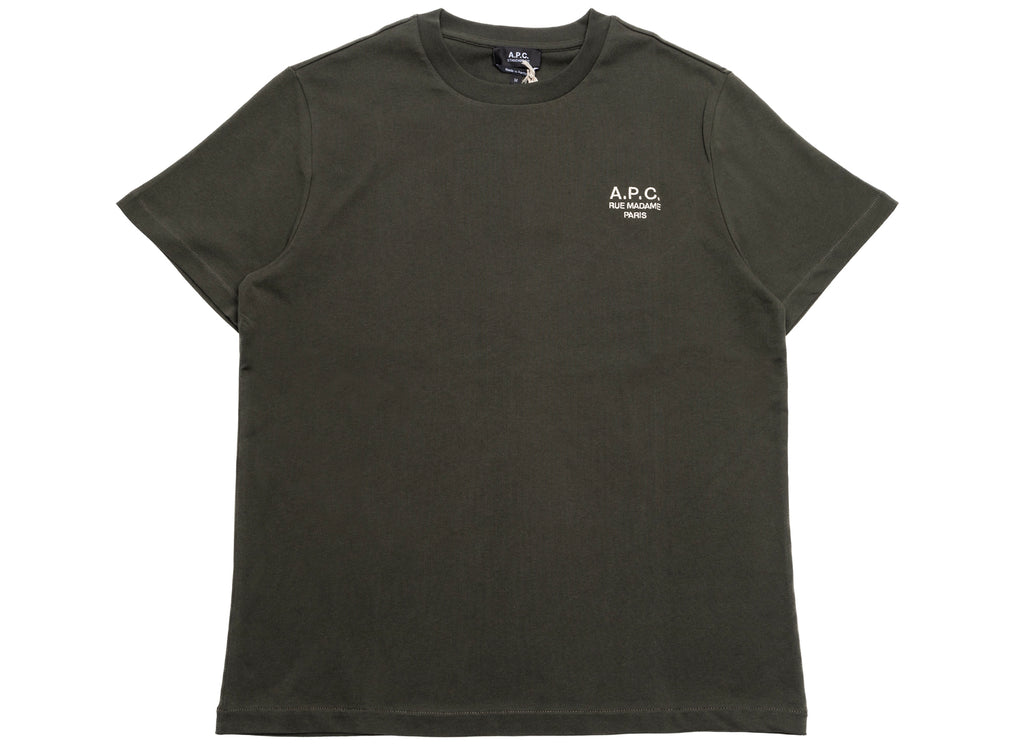 A.P.C. Standard Rue Madame Tee in Olive