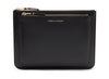 Comme des Garçon Outside Pocket Zip Pouch in Black