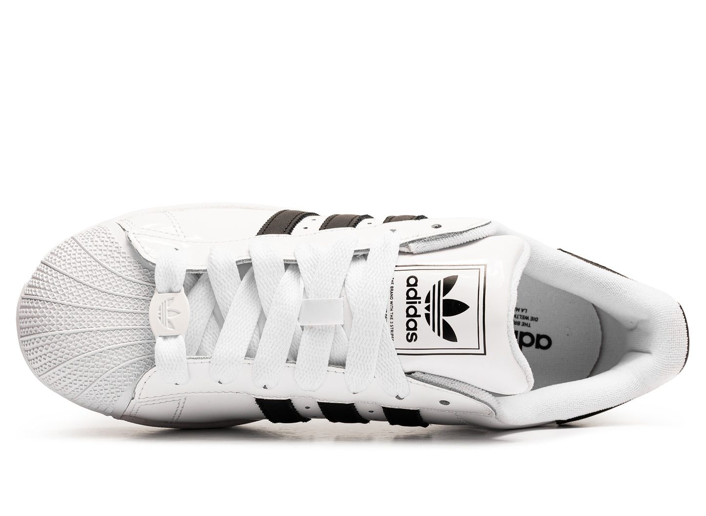 Adidas Superstar II  patent leather