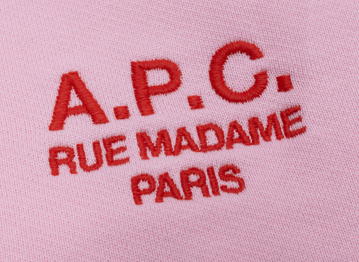 A.P.C. Pairs Crewneck Sweatshirt xld