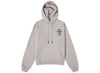 Members Of The Rage Distressed Small Logo Hoodie in Grey