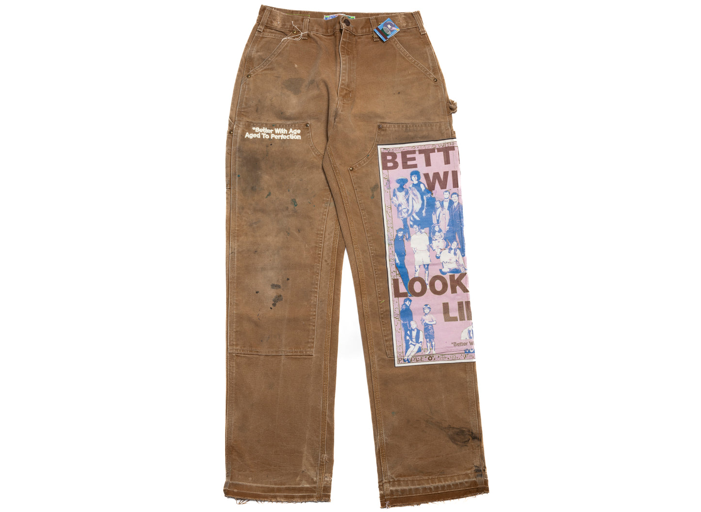Better With Age Looks Like You Double Knee Trouser in Assorted
