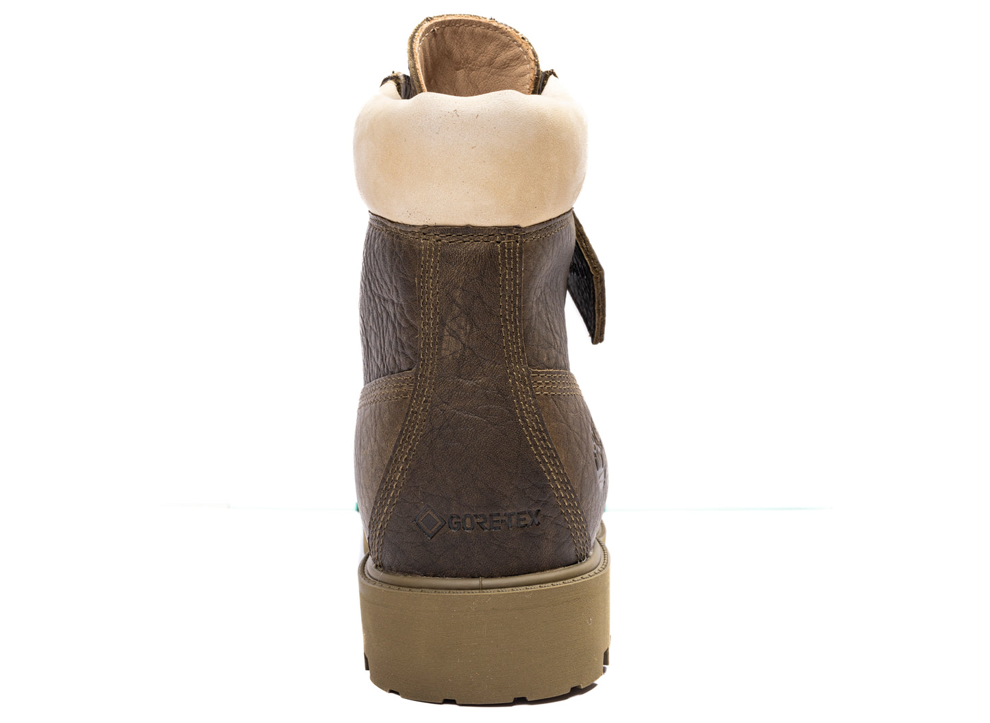 Timberland Heritage 6-Inch GORE-TEX Boot in Olive Full Grain / Light Yellow