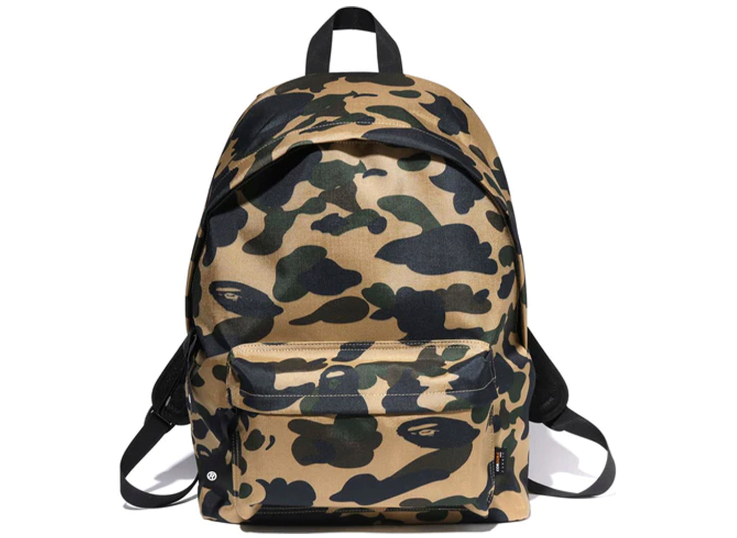 A Bathing Ape 1st Camo Cordura Day Pack in Yellow xld