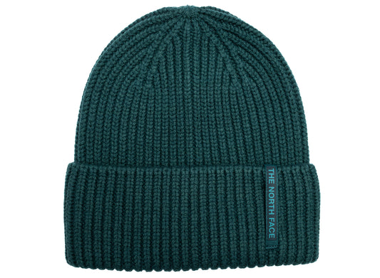 The North Face Wool Blend Beanie in Pacific Teal