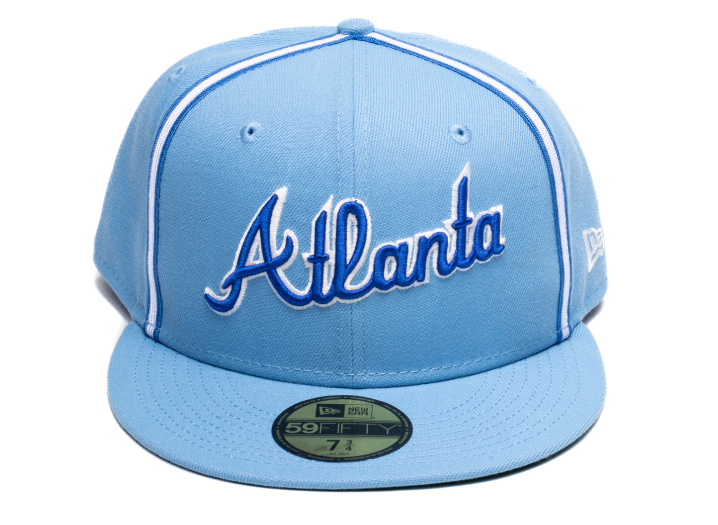 New Era Atlanta Braves Powder Blues Hat XLD 7 1/4