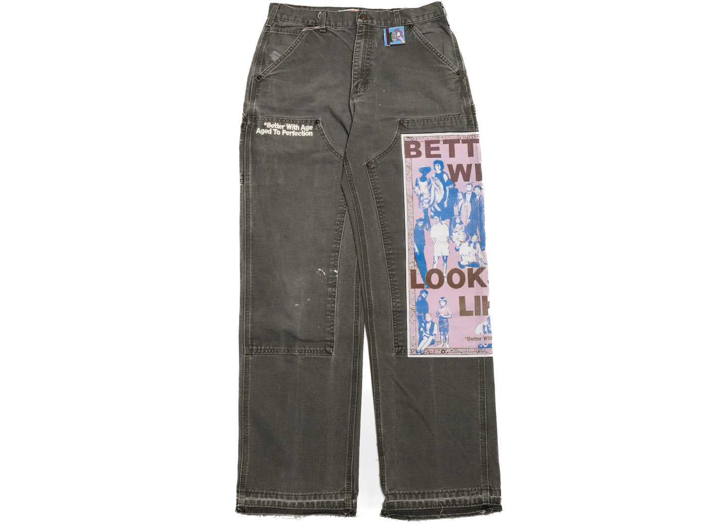 Better With Age Looks Like You Double Knee Trouser in Assorted