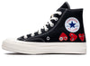 Converse Comme des Garçons Play Multi Heart Chuck Taylor All Star 70 Hi