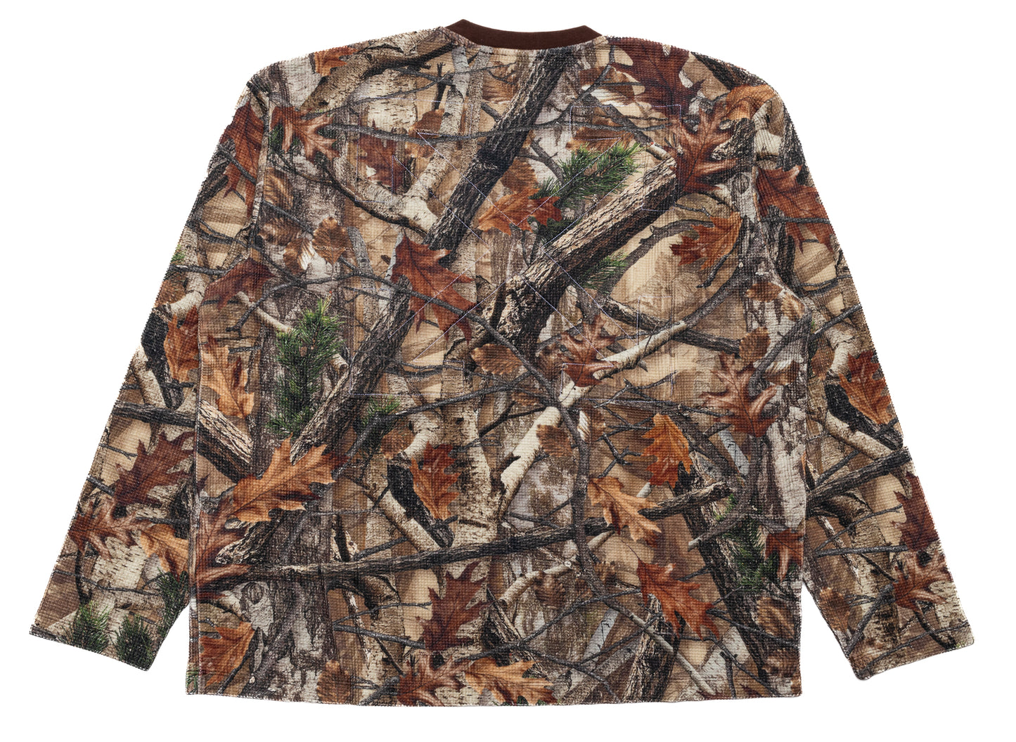 OFF-WHITE Camo Waffle Skate Long Sleeve T-Shirt in Camo