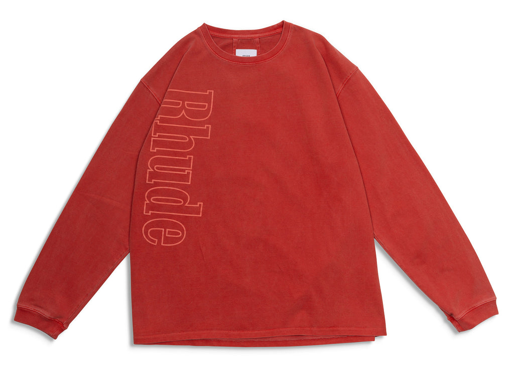 Rhude Logo L/s Tee