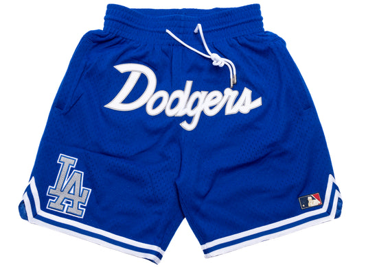 Mitchell & Ness MLB Just Don Dodgers Practice Shorts xld