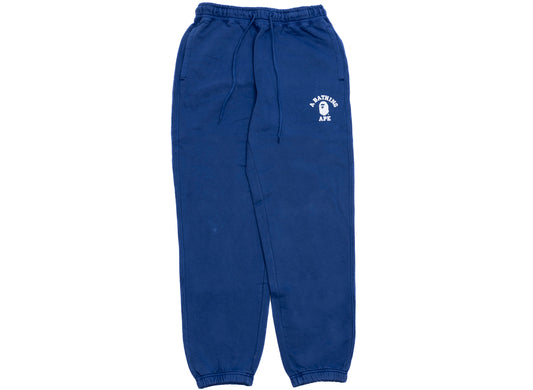 A Bathing Ape College One Point Overdye Pants in Blue