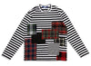 Junya Watanabe MAN Patchwork Stripe Tee