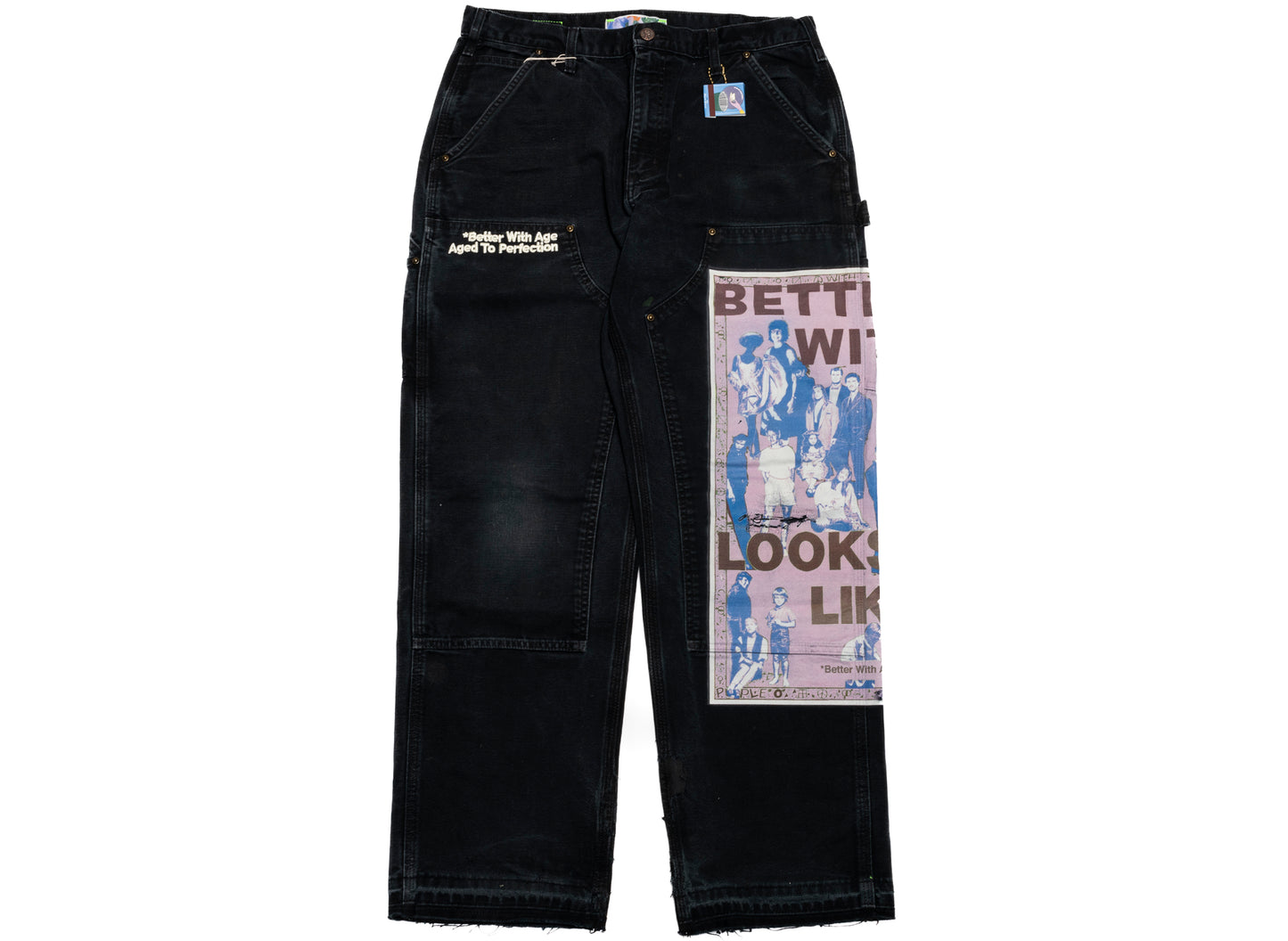 Better With Age Looks Like You Double Knee Trouser in Assorted